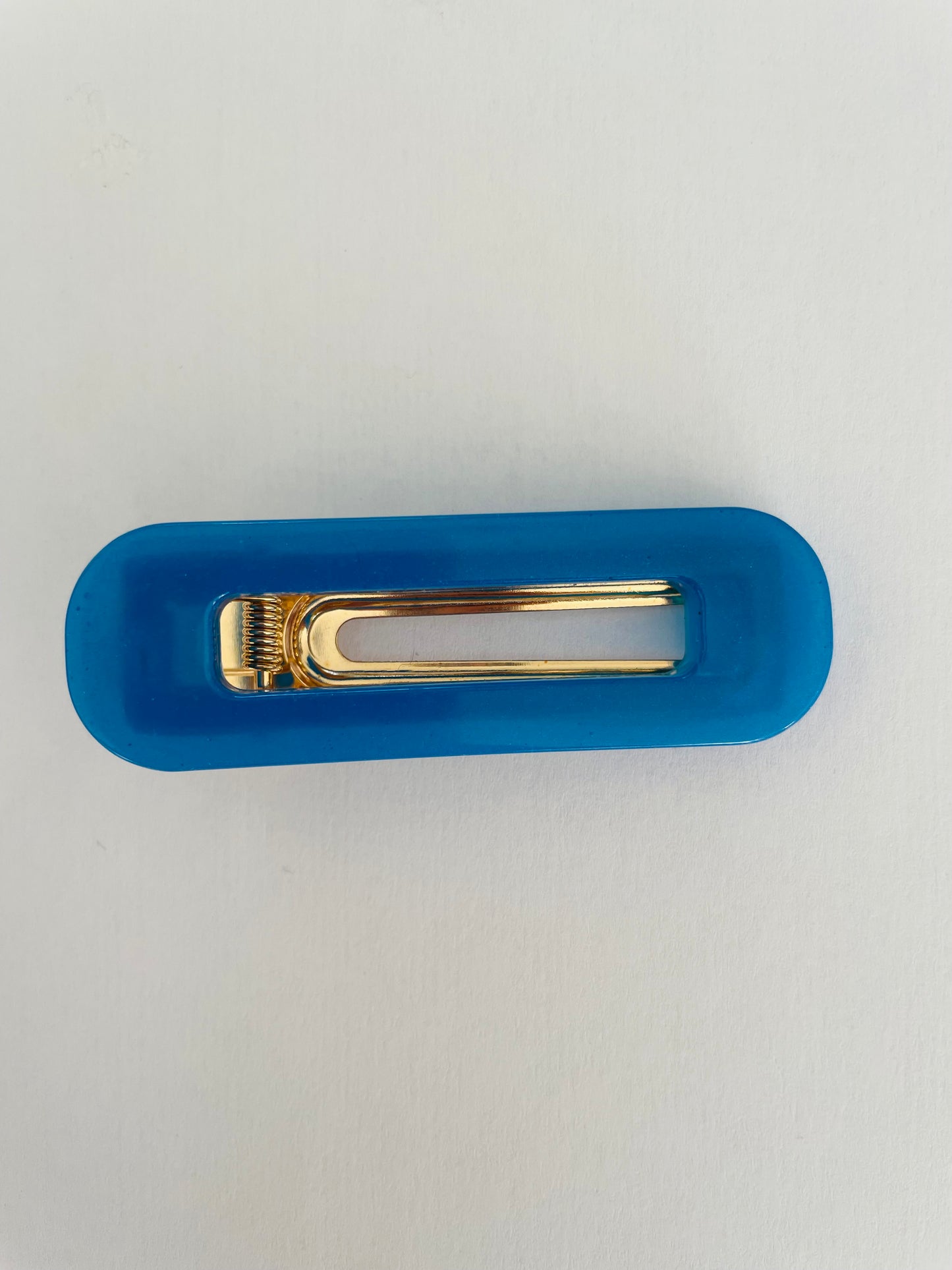 Barrette bleue électrique
