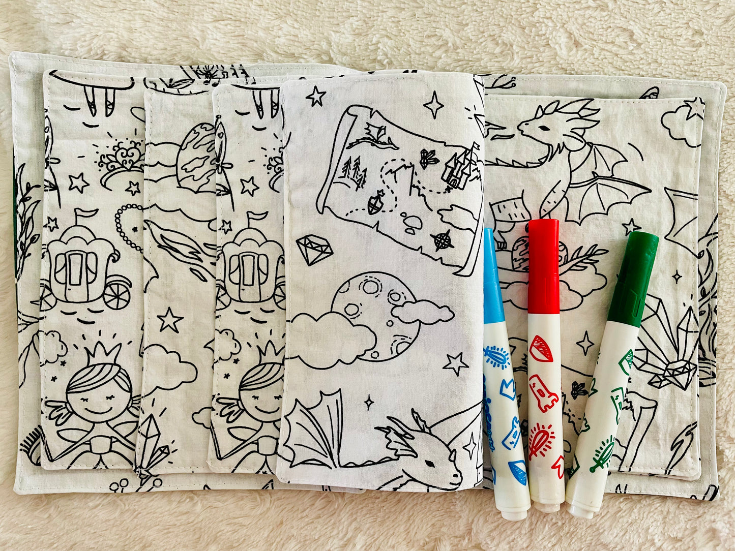 Livre de coloriage vert