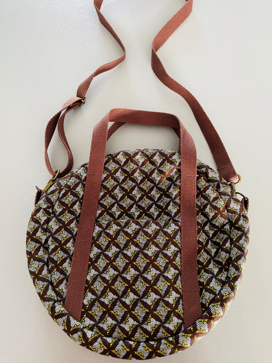 Sac rond marron