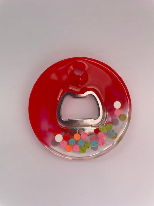 Décapsuleur confetti