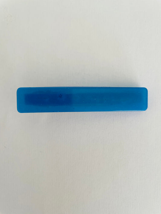 Barrette bleue électrique