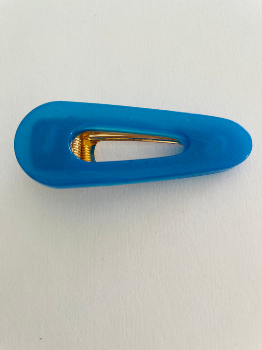 Barrette bleue électrique