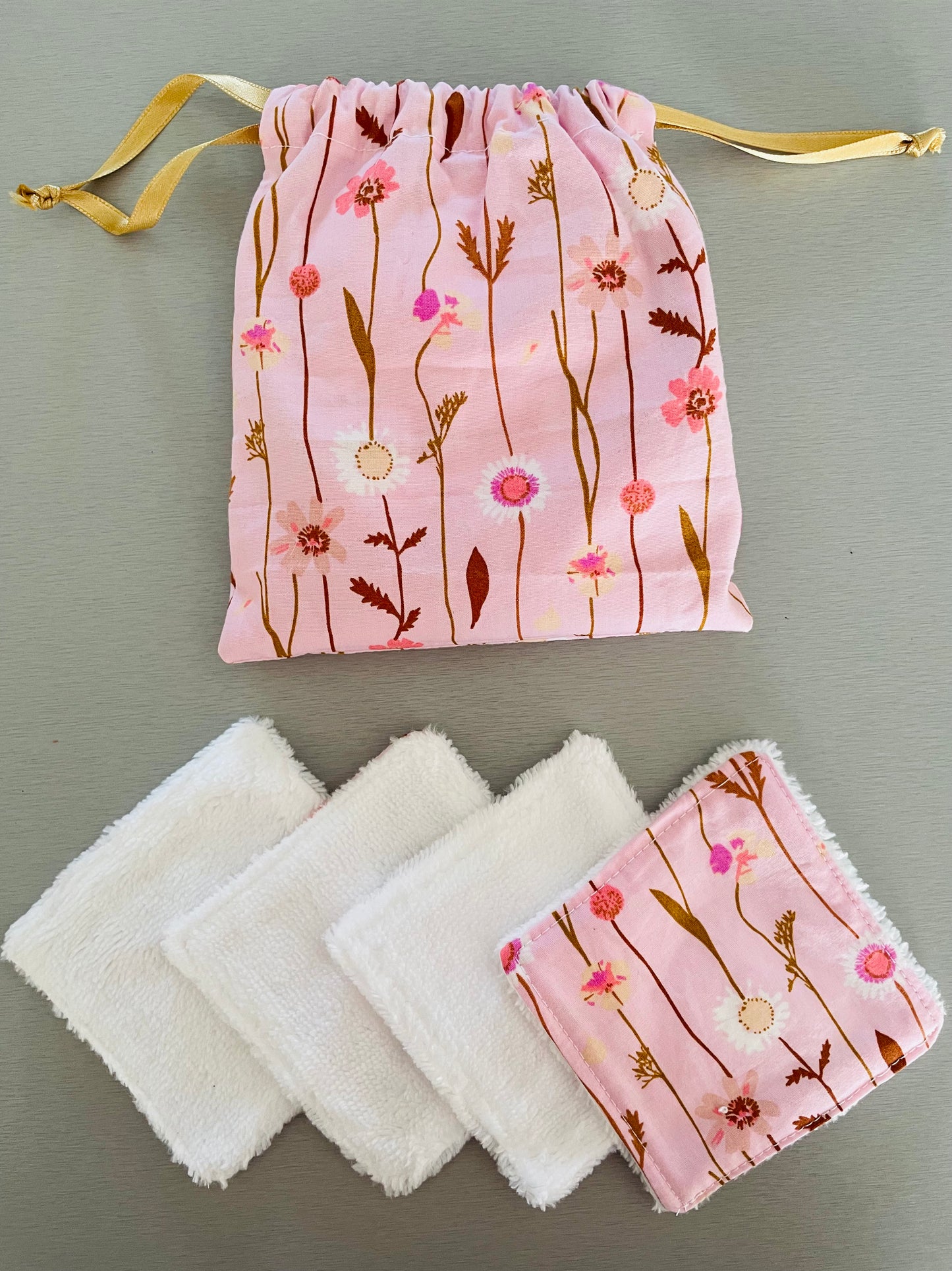 Pochon de 10 cotons lavables